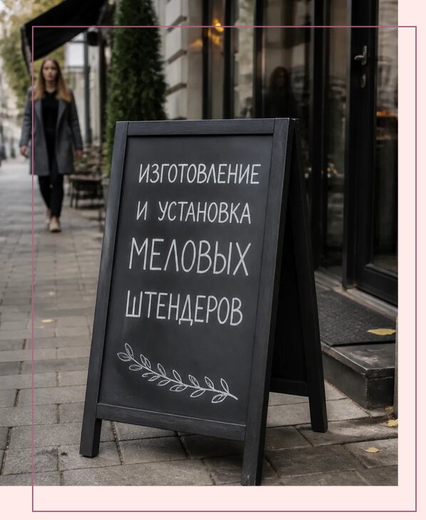 Меловые штендеры в Черемхове по цене от 6777 р. | Аванза-Чрм